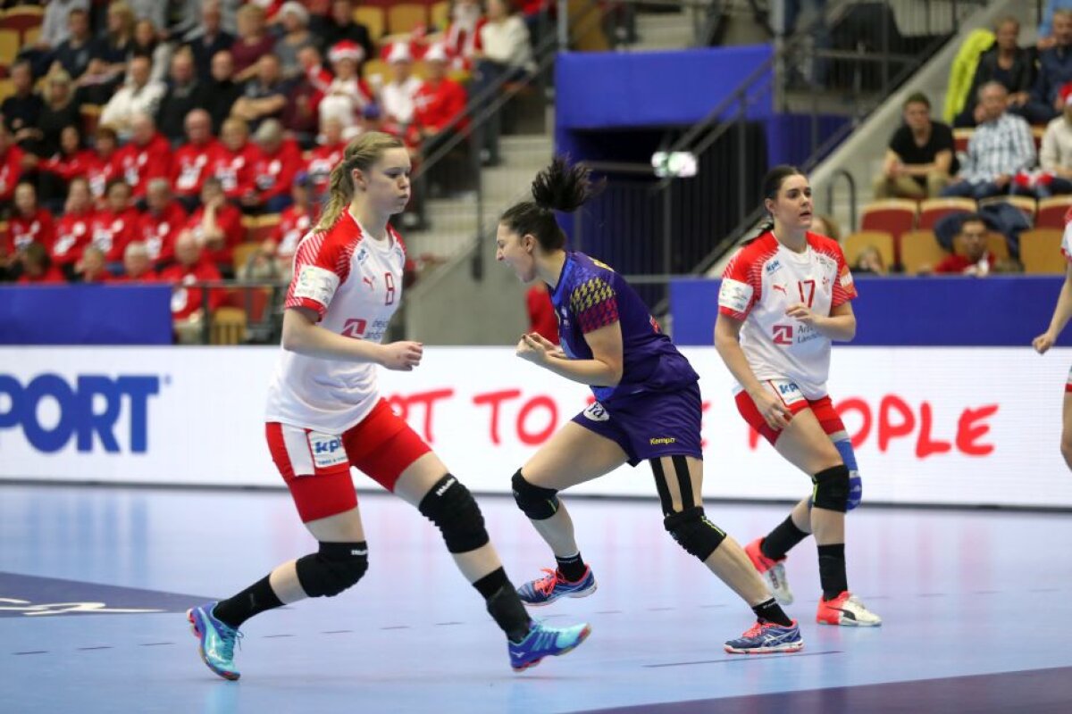 VIDEO+FOTO » România pierde în fața Danemarcei, 17-21, și ratează calificarea în semifinale! Cu cine vor juca "tricolorele" pentru locurile 5-6