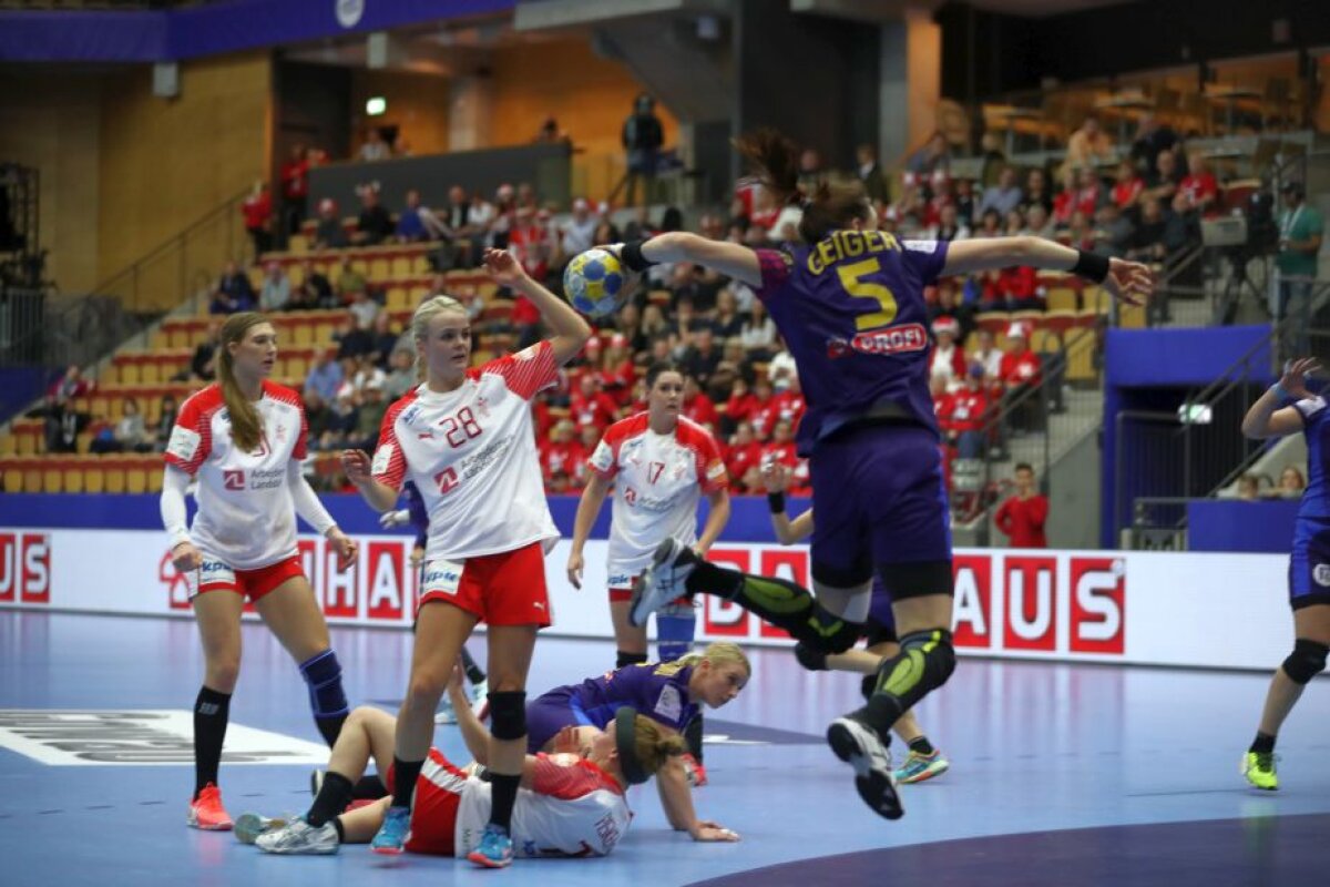 VIDEO+FOTO » România pierde în fața Danemarcei, 17-21, și ratează calificarea în semifinale! Cu cine vor juca "tricolorele" pentru locurile 5-6