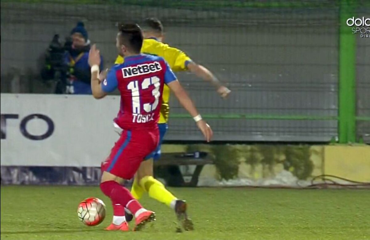 FOTO și VIDEO "Cine-i ăsta, că nici nume de fotbalist nu are!" » Un episod de senzație cu Nilă, omul cu care Toșca va avea coșmaruri