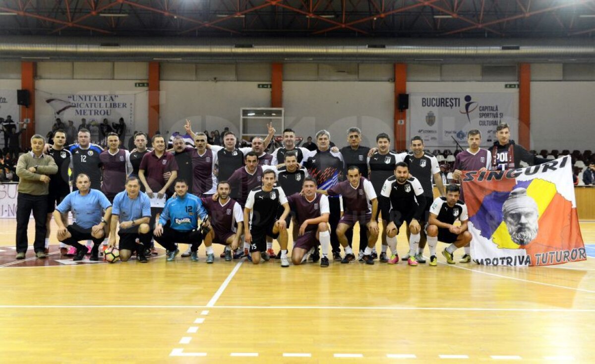 FOTO Povestea merge mai departe » Sala Giulești a adunat cei mai importanți jucători din istoria recentă a Rapidului și a Sportului