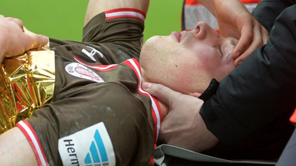 Lovitură fulgerătoare » Accidentare îngrozitoare ieri în 2.Bundesliga, în St. Pauli - Bochum 1-1