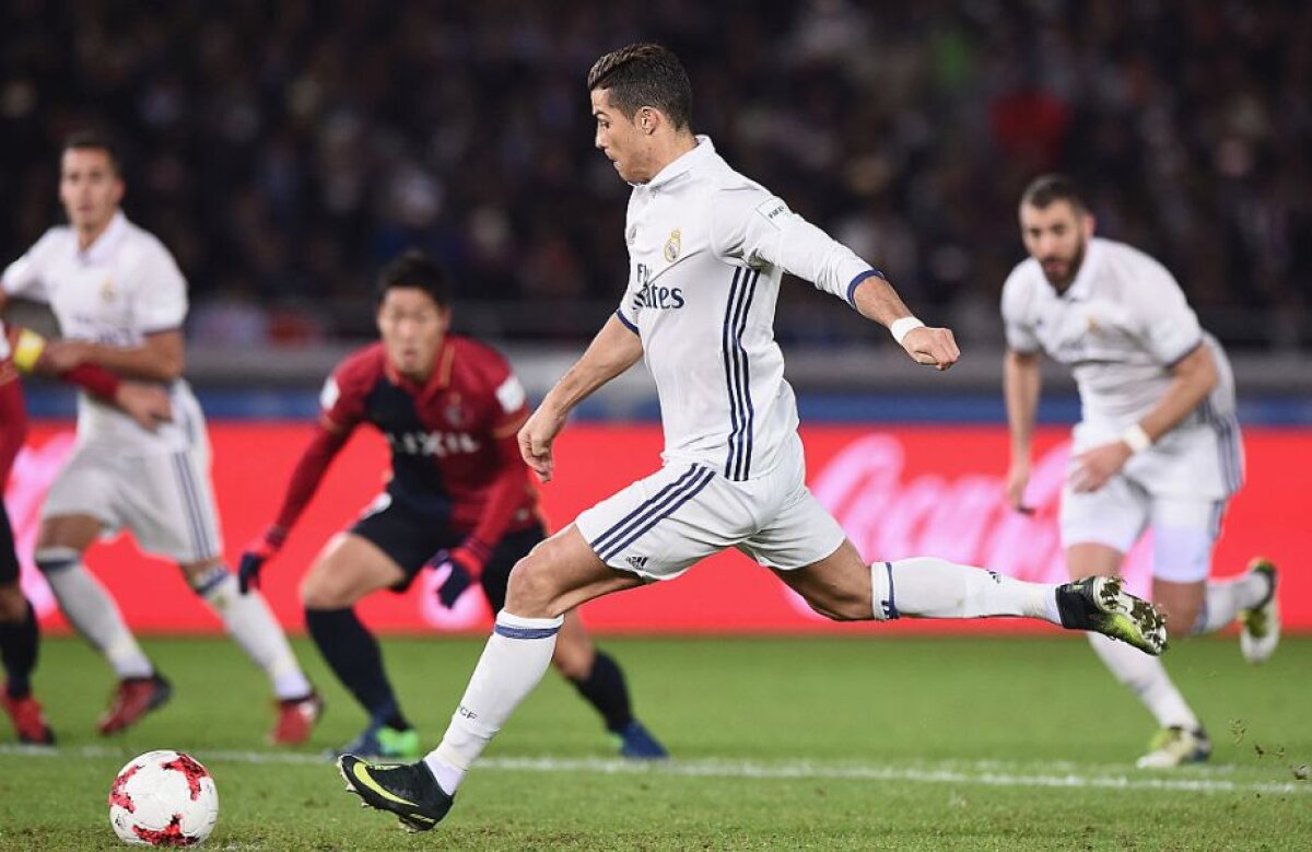  VIDEO + FOTO » Real Madrid câștigă un nou trofeu, după victoria cu 4-2 în fața lui Kashima Antlers » Hattrick Cristiano Ronaldo
