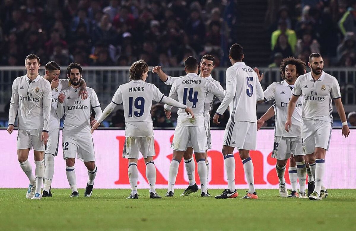  VIDEO + FOTO » Real Madrid câștigă un nou trofeu, după victoria cu 4-2 în fața lui Kashima Antlers » Hattrick Cristiano Ronaldo