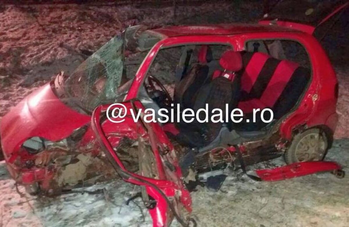 UPDATE GALERIE FOTO Un fotbalist din Liga 1, implicat într-un grav accident de circulație. Atenție, imagini cu puternic impact emoțional! 