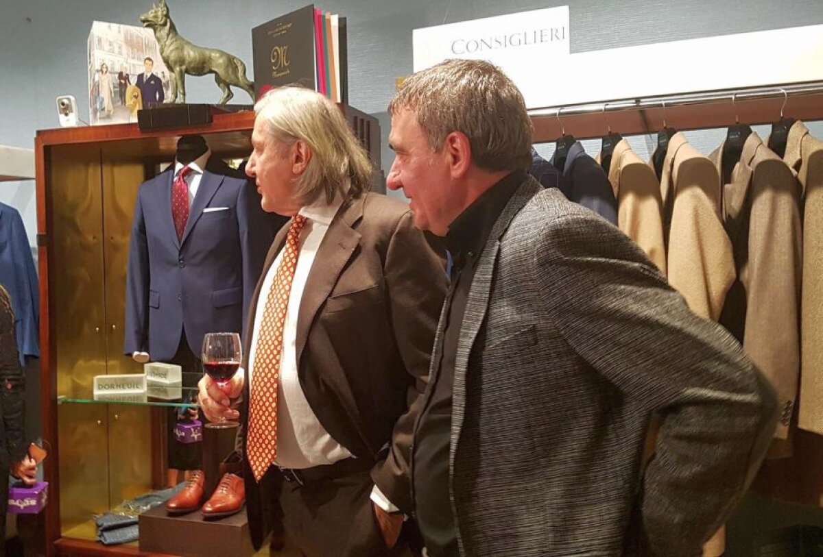 VIDEO+FOTO Întâlnire spectaculoasă între Hagi și Năstase » Glume pe seama femeilor: "Eu la fete, Țiriac la băieți că e urât"