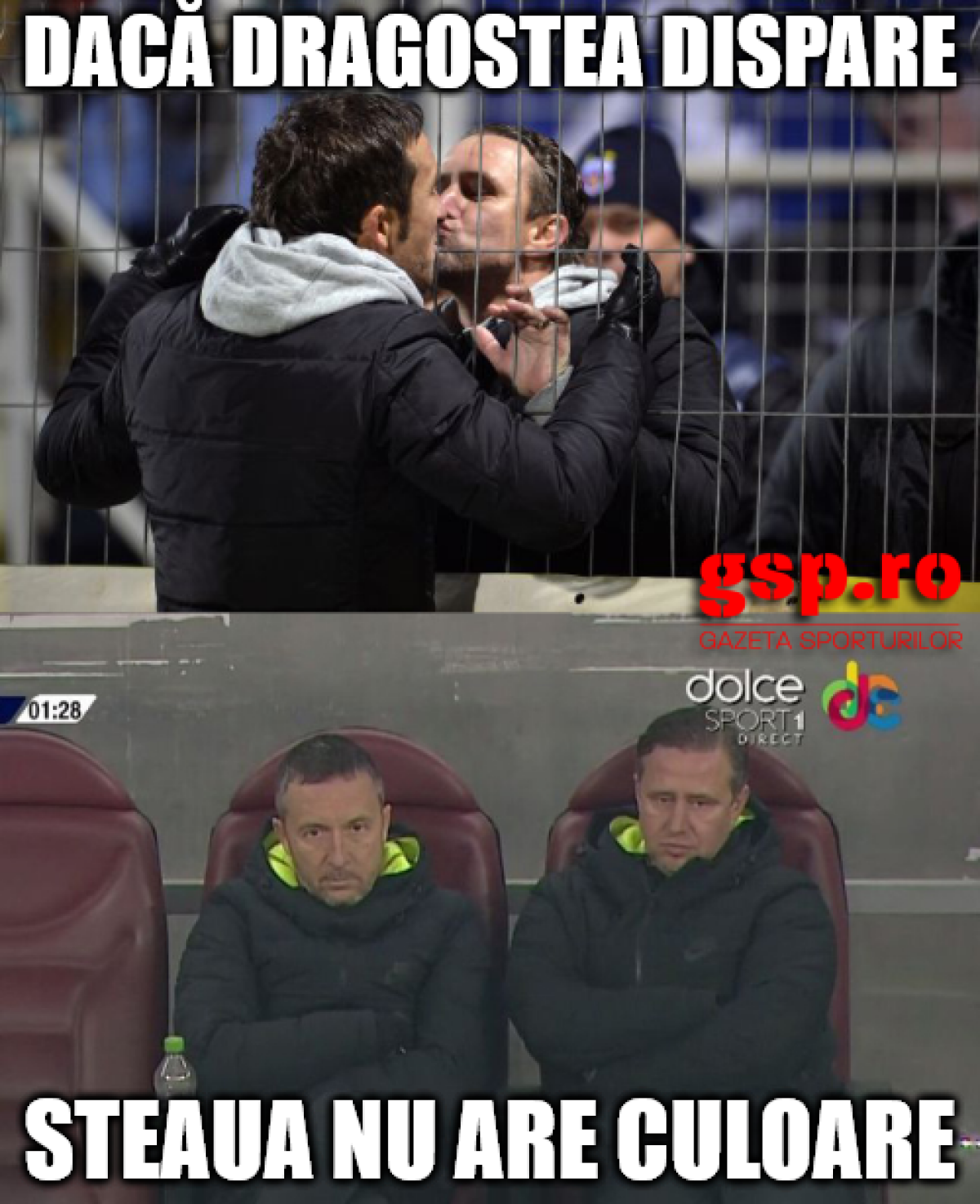 GALERIE FOTO Steaua, motiv de caterincă pe net după dezastrul cu Dinamo! 8 MEME-uri ironice după Derby: tramvaiul 41, loc de "pelerinaj" pentru "câini" :D