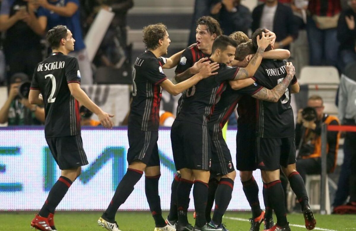 VIDEO + FOTO » AC Milan câștigă Supercupa Italiei în fața lui Juventus, după loviturile de departajare