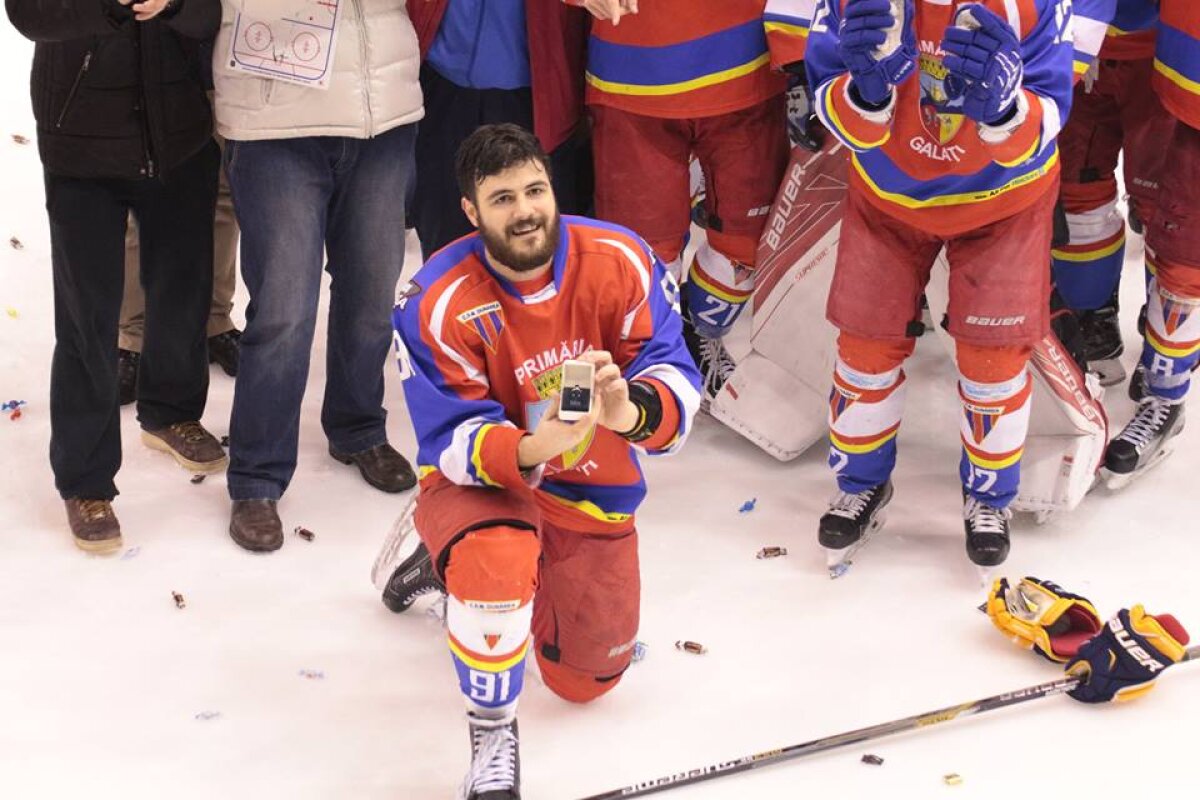 GALERIE FOTO Dunărea Galați a câștigat Cupa României la hochei! Moment emoționant la finalul jocului