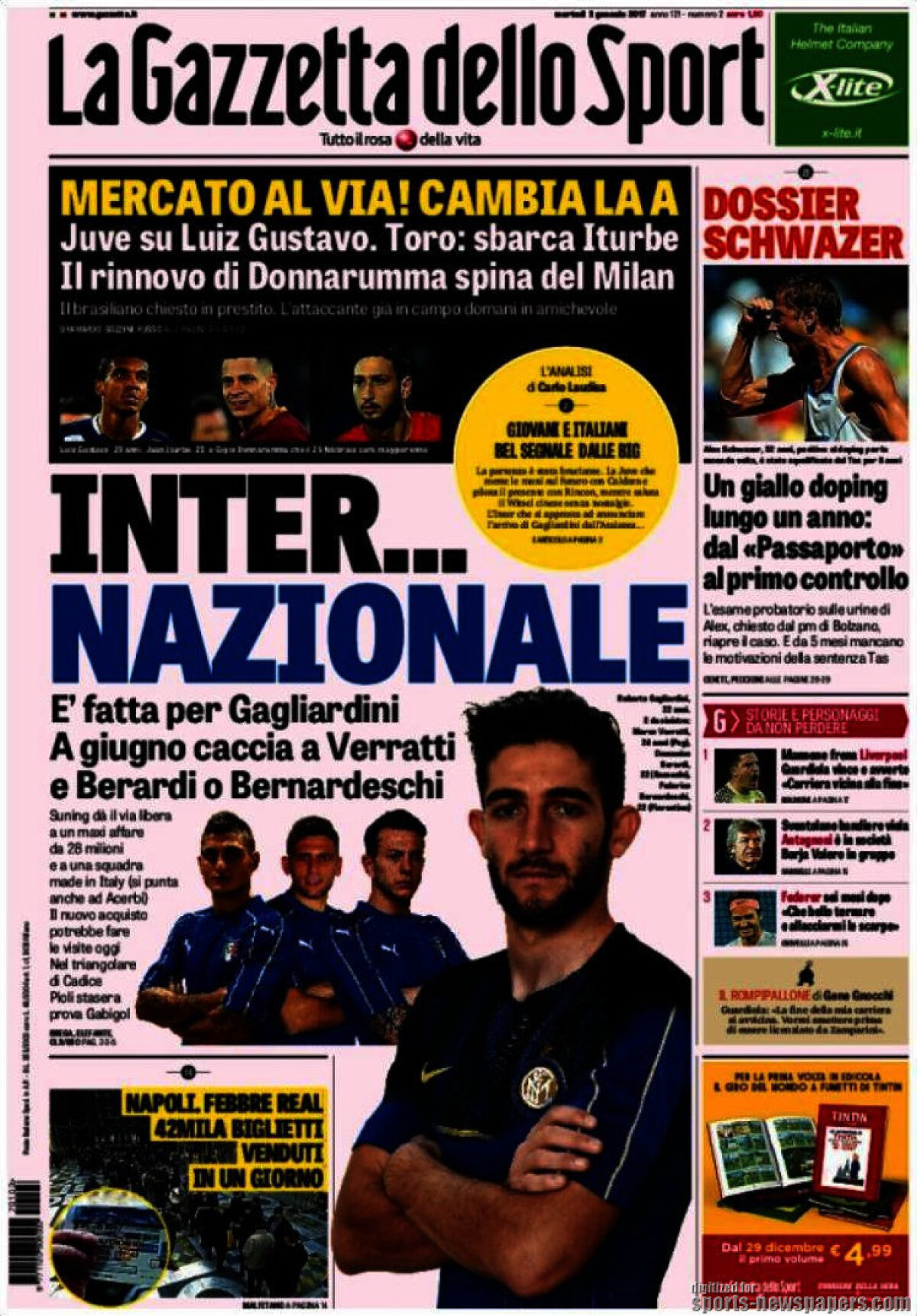 Ce scriu azi ziarele de sport din lume (3 ianuarie 2017)