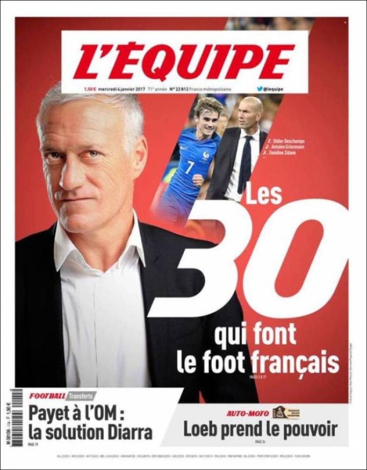 Ce scriu azi ziarele de sport din lume (4 ianuarie 2017)