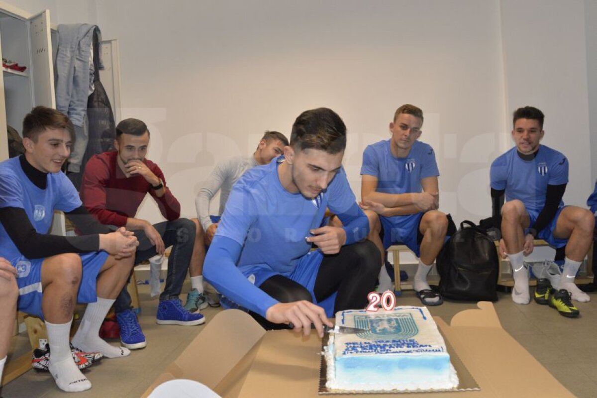 GALERIE FOTO Andrei Ivan a împlinit azi 20 de ani. Ce planuri are la Craiova » Cine a fost azi la reunire