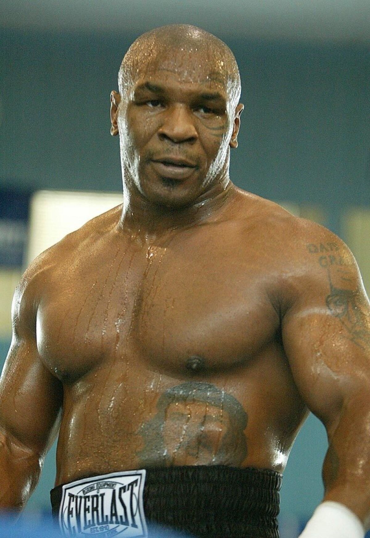 FOTO Tyson, idol pentru steliști » Fostul campion mondial la categoria grea e nelipsit de la vizitele medicale