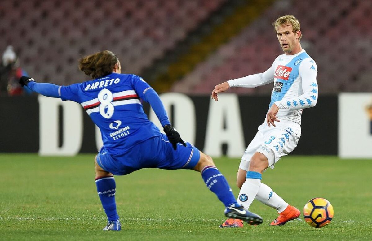FOTO și VIDEO Chiricheș a revenit mai devreme pentru Napoli, în ciuda predicțiilor! Victorie obținută în ultimul minut cu Sampdoria
