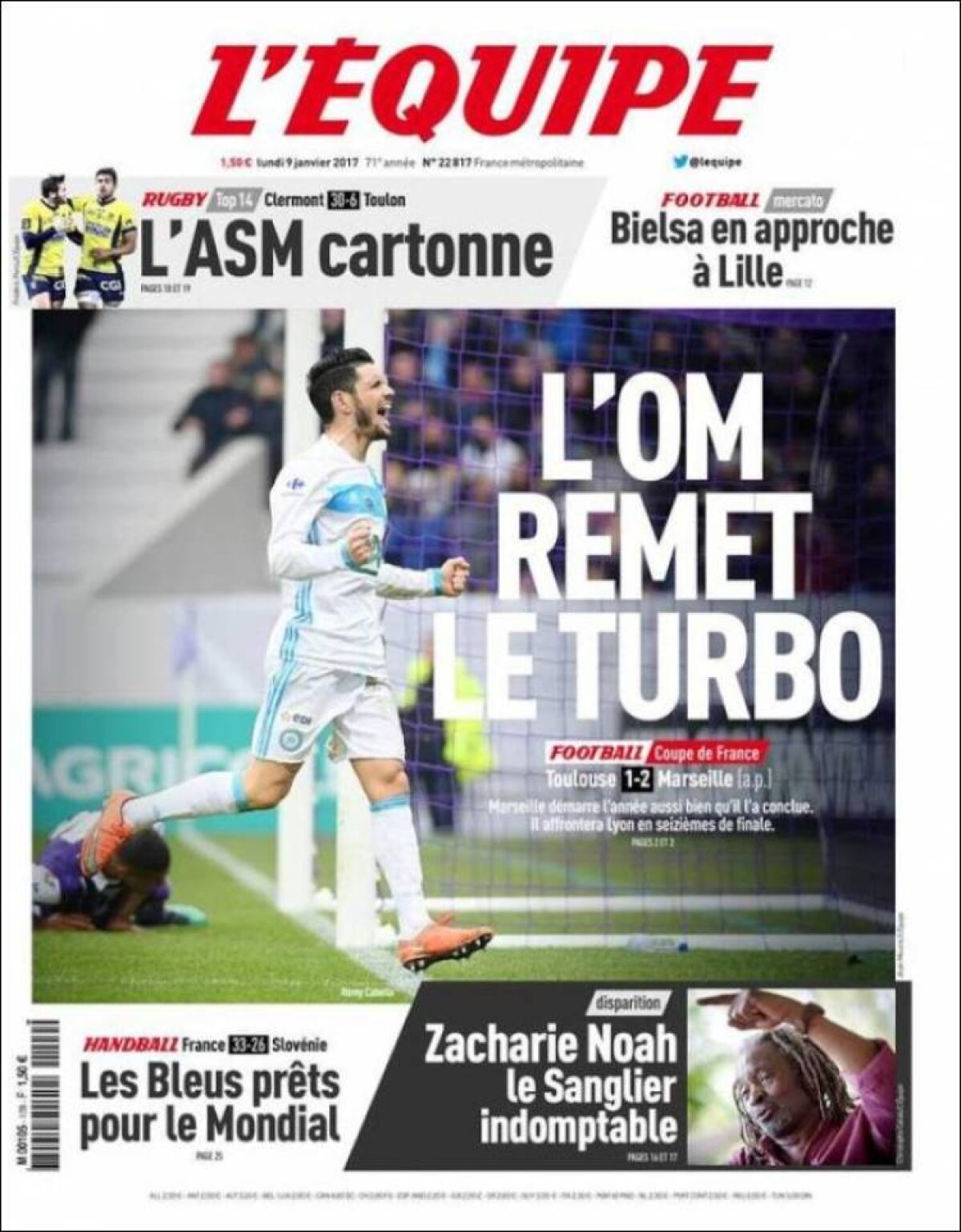 Ce scriu azi ziarele de sport din lume (9 ianuarie 2017)