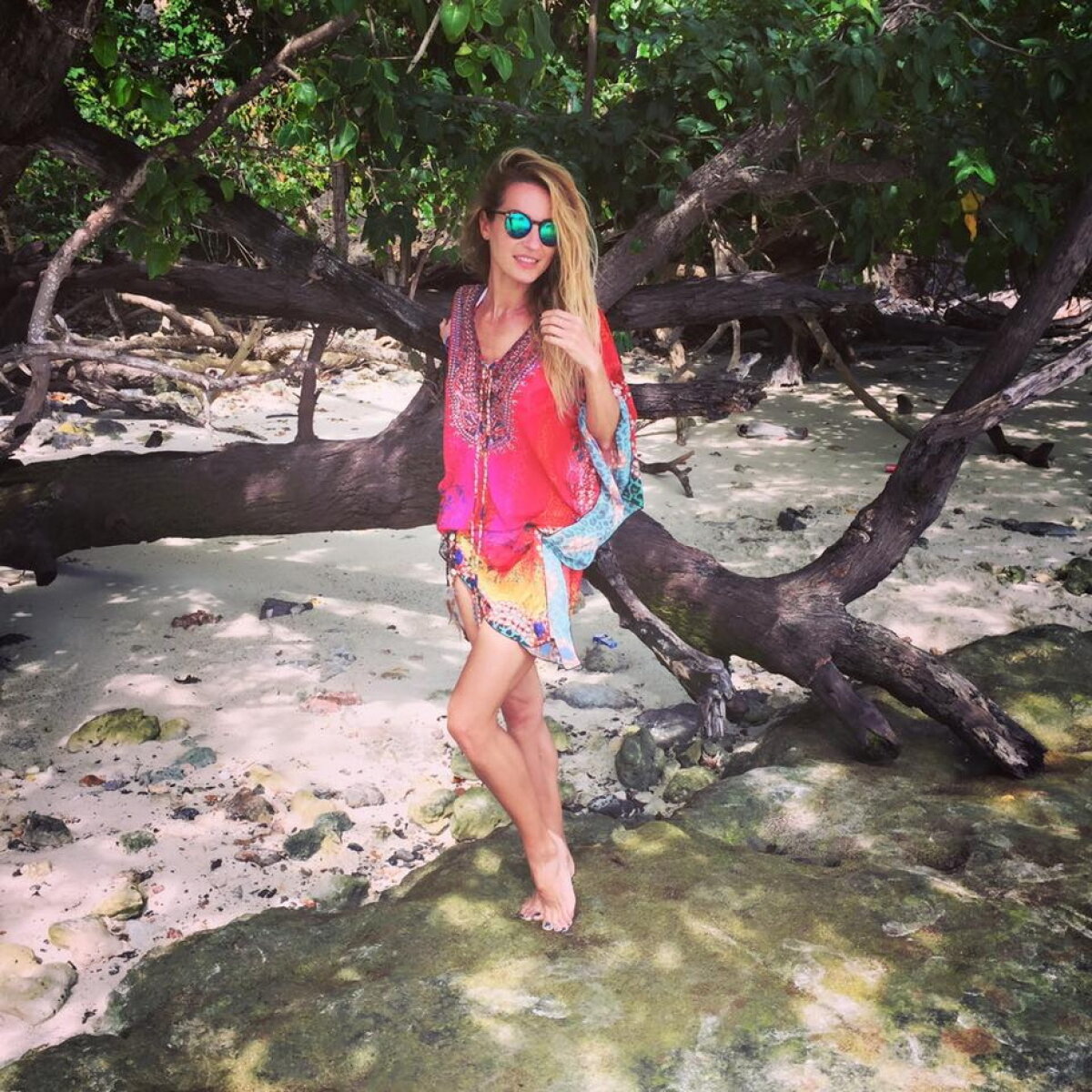 FOTO » Flavia Mihășan, superbă în vacanță la plajă
