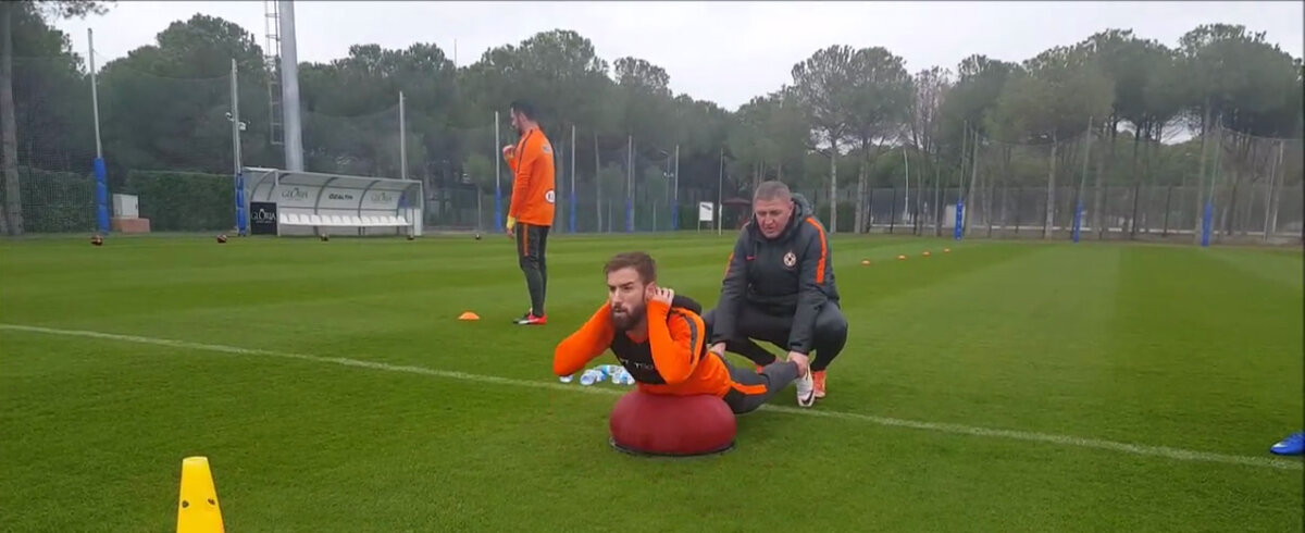 FOTO A pus Lupu pe ei » Reghecampf i-a dat mână liberă noului preparator: steliștii au tras din greu la ultimul antrenament