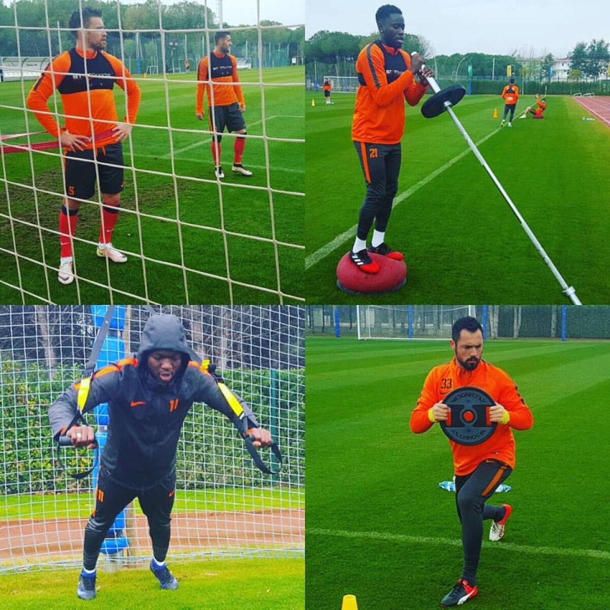 FOTO A pus Lupu pe ei » Reghecampf i-a dat mână liberă noului preparator: steliștii au tras din greu la ultimul antrenament