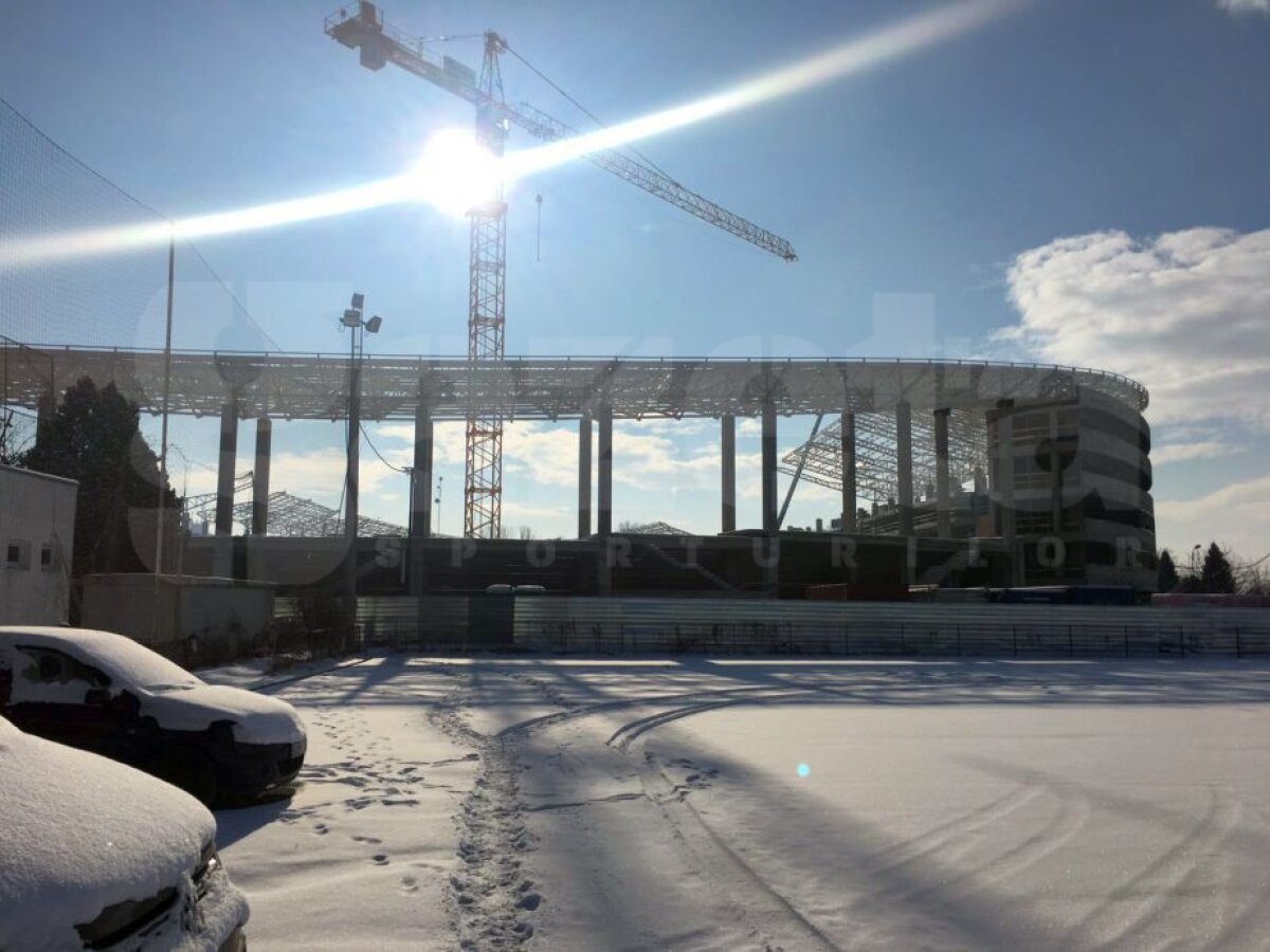 EXCLUSIV FOTO Noul stadion al Pandurilor prinde contur! Când ar trebui să fie gata și cum arată acum