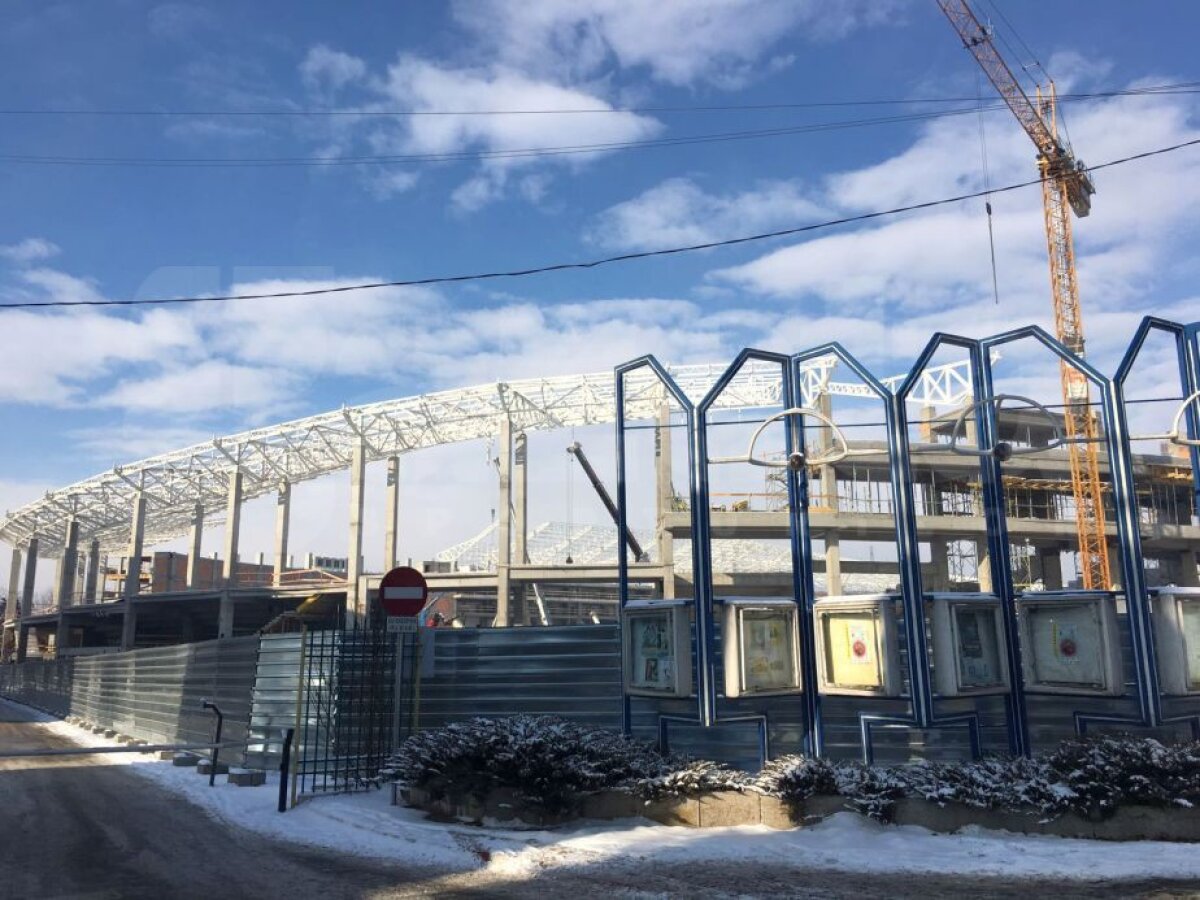 EXCLUSIV FOTO Noul stadion al Pandurilor prinde contur! Când ar trebui să fie gata și cum arată acum
