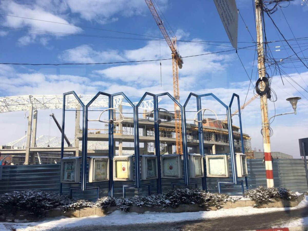 EXCLUSIV FOTO Noul stadion al Pandurilor prinde contur! Când ar trebui să fie gata și cum arată acum