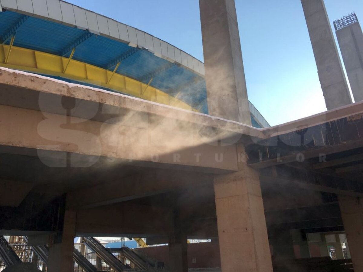 EXCLUSIV FOTO Noul stadion al Pandurilor prinde contur! Când ar trebui să fie gata și cum arată acum