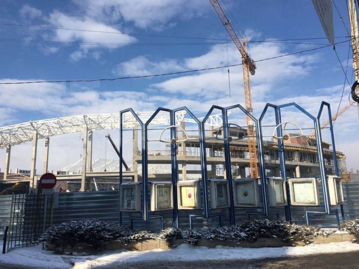EXCLUSIV FOTO Noul stadion al Pandurilor prinde contur! Când ar trebui să fie gata și cum arată acum