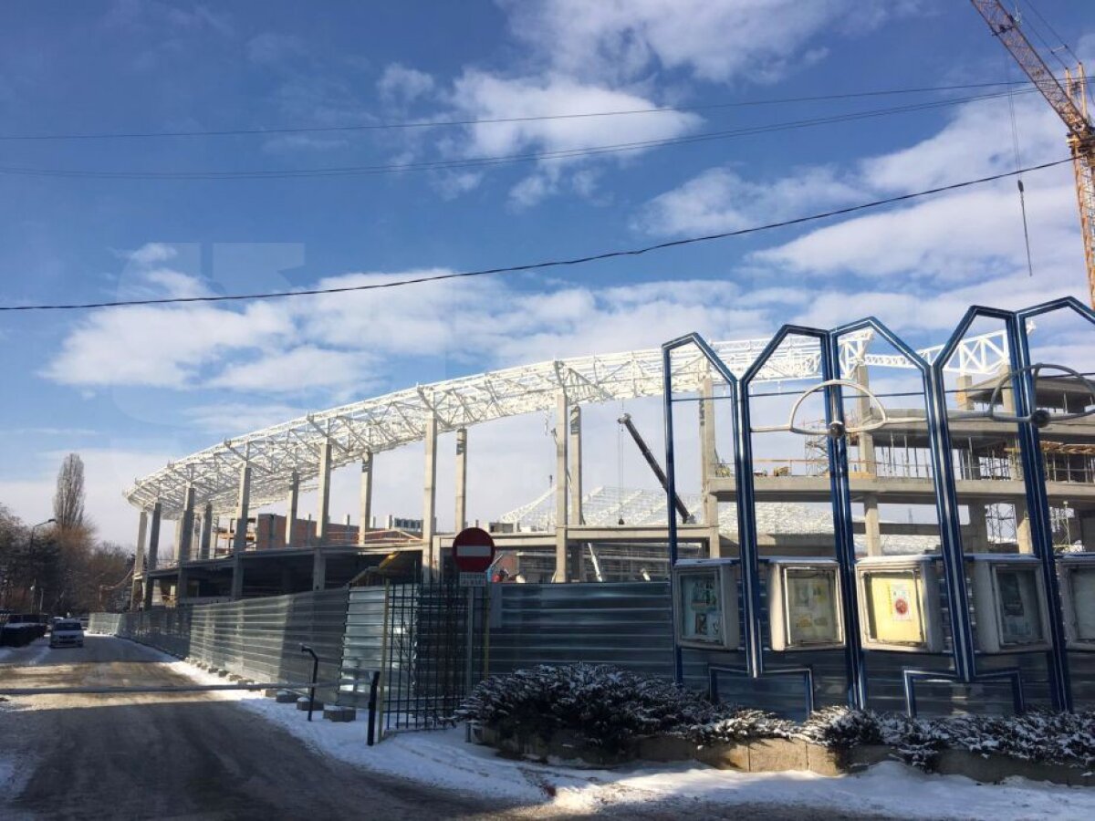 EXCLUSIV FOTO Noul stadion al Pandurilor prinde contur! Când ar trebui să fie gata și cum arată acum