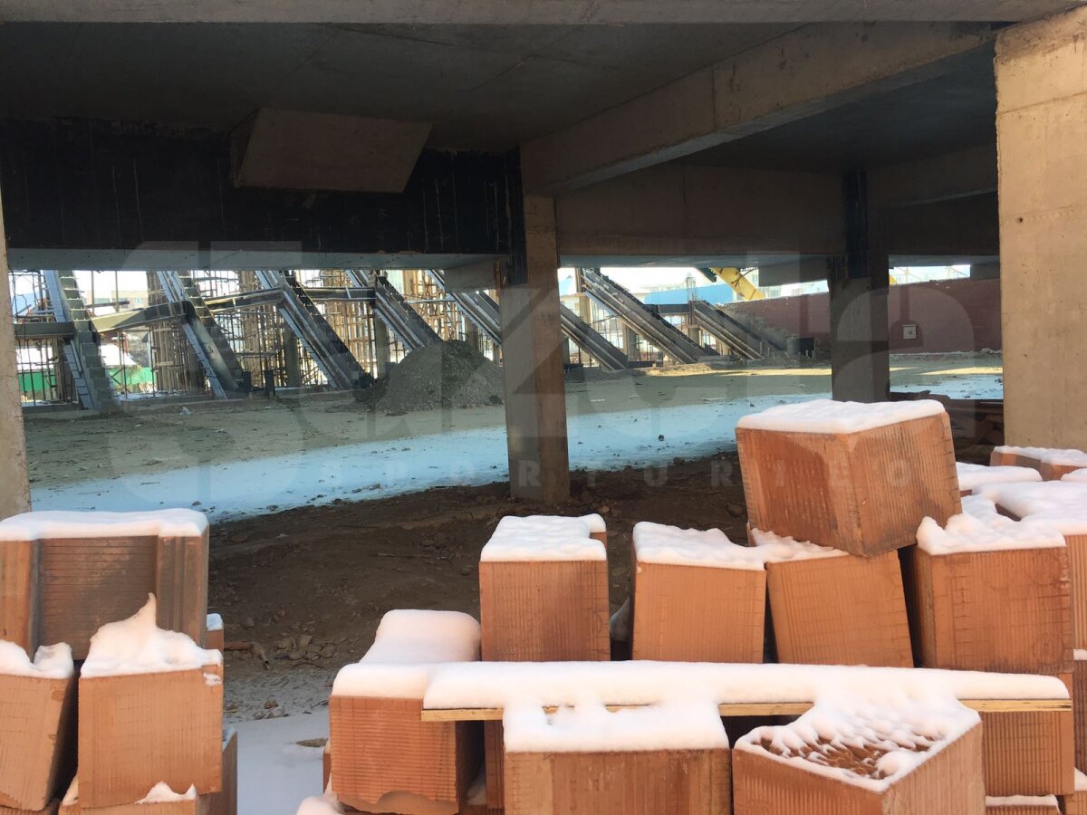 EXCLUSIV FOTO Noul stadion al Pandurilor prinde contur! Când ar trebui să fie gata și cum arată acum