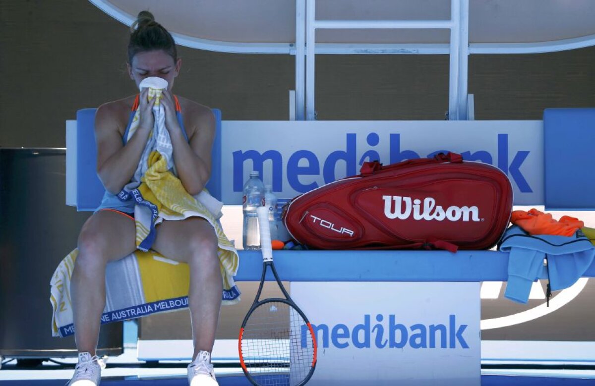 De necrezut! Simona Halep pierde în primul tur la Australian Open, după un meci horror