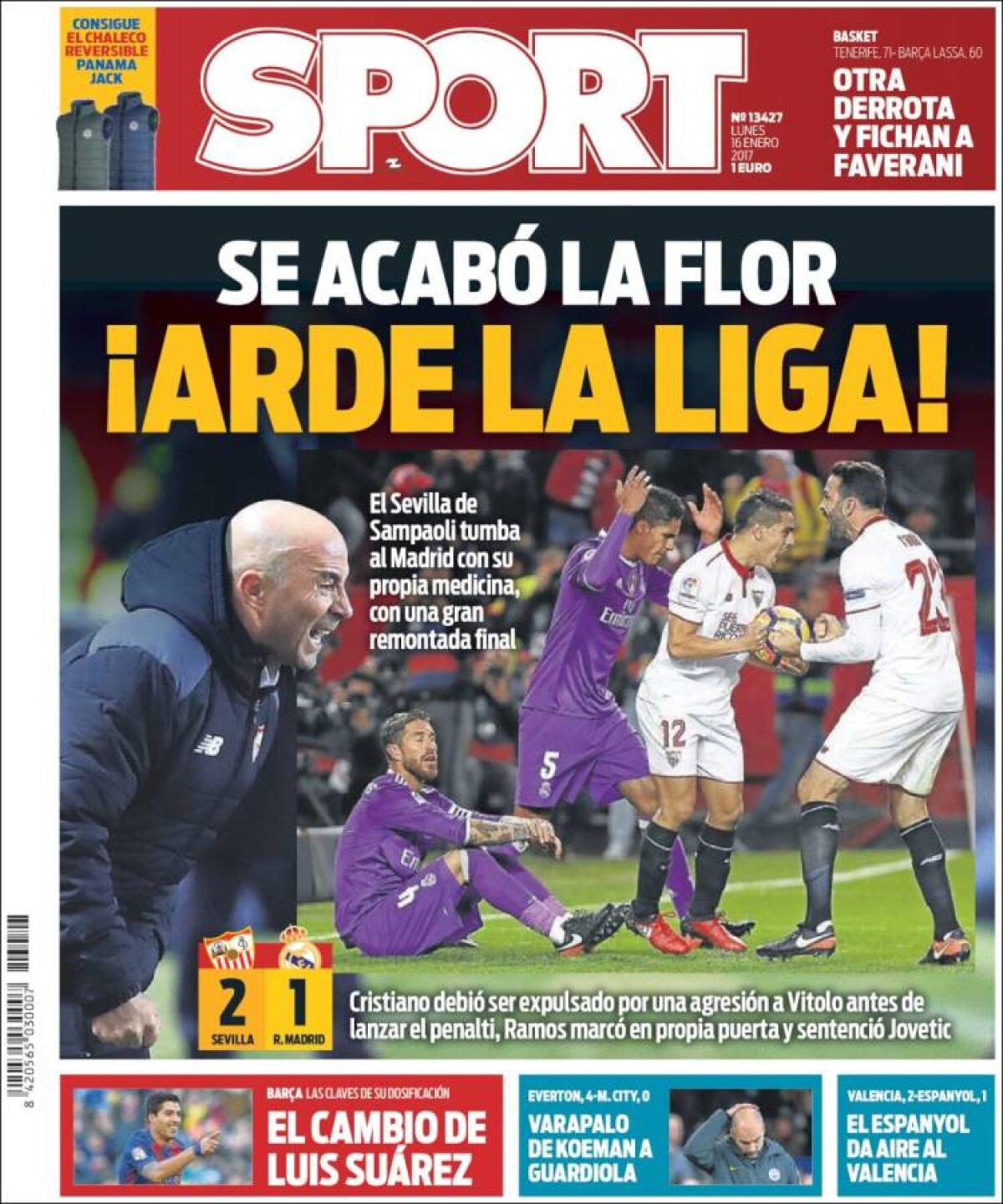 Ce scriu azi ziarele de sport din lume (16 ianuarie 2017)