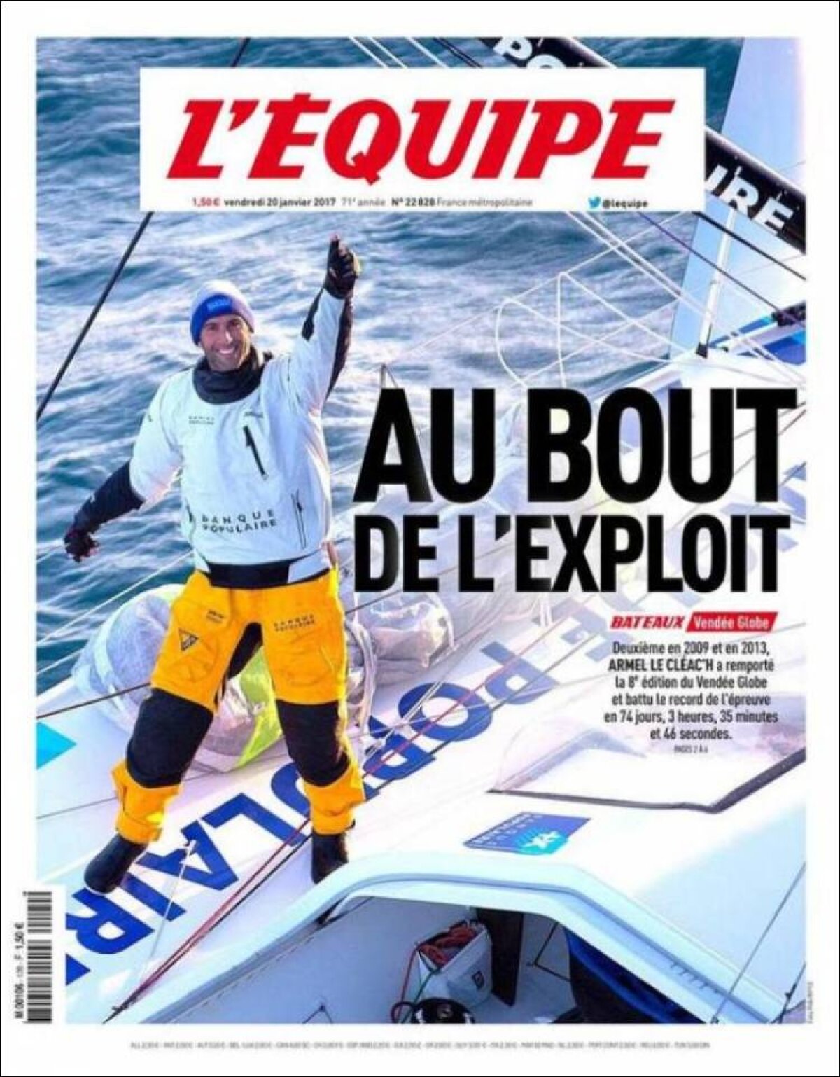 Ce scriu azi ziarele de sport din lume (20 ianuarie 2017)