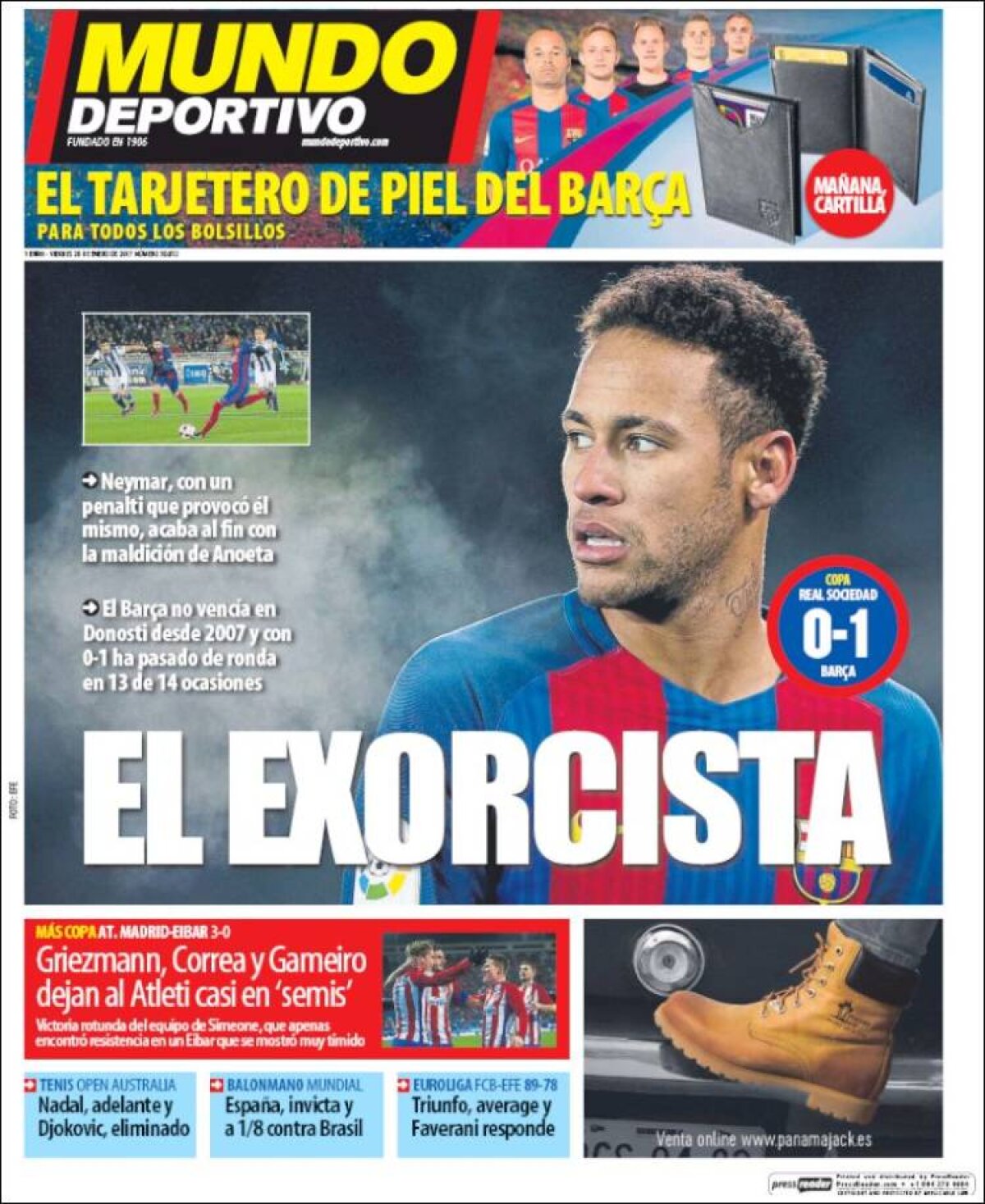 Ce scriu azi ziarele de sport din lume (20 ianuarie 2017)