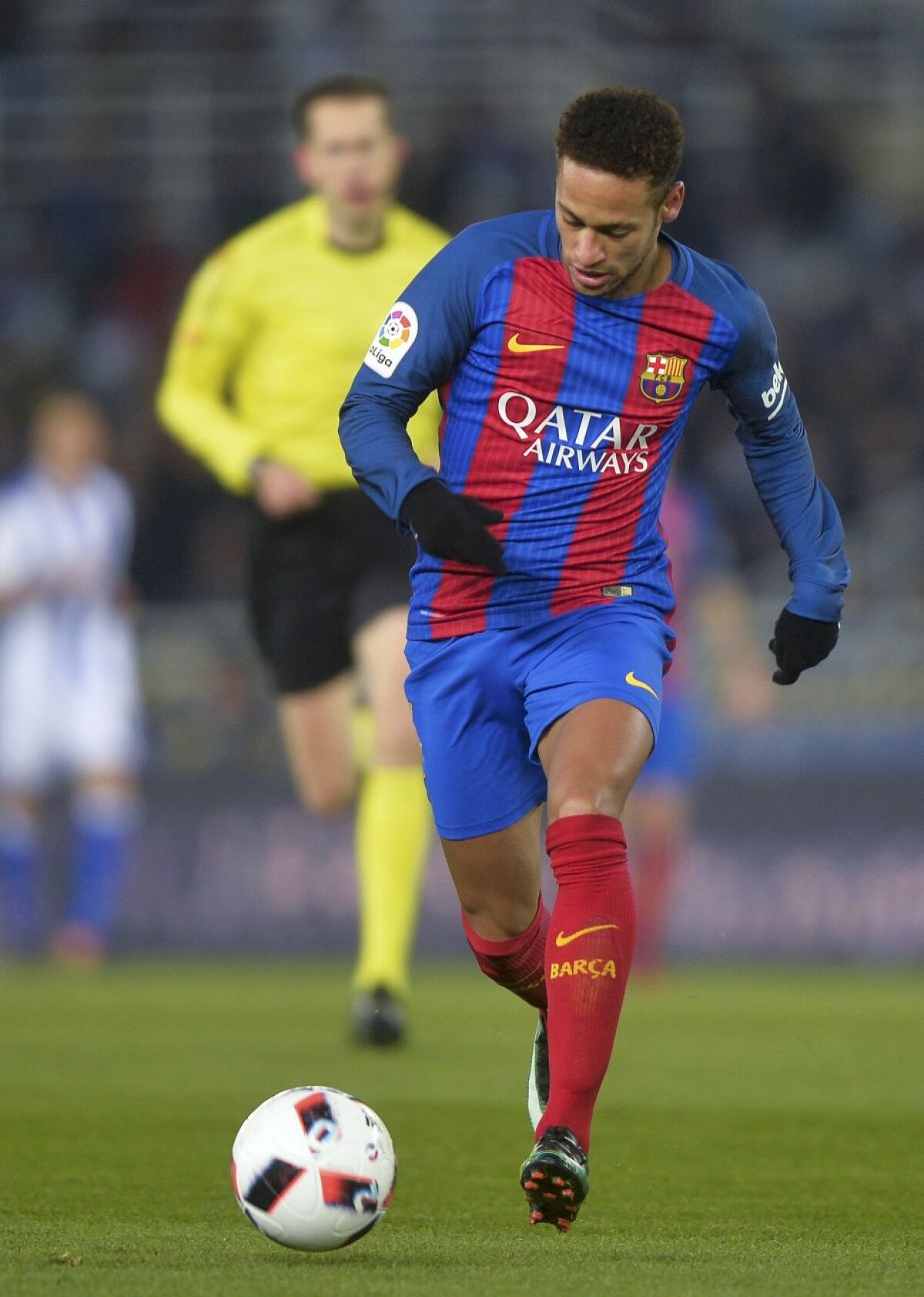 GALERIE FOTO și VIDEO Victorie după aproape 10 ani de așteptare! Barcelona a câștigat pe Anoeta, scor 1-0 » Doar Messi și Iniesta au prins și precedenta victorie