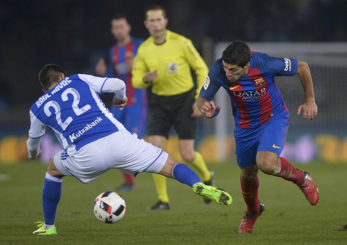 GALERIE FOTO și VIDEO Victorie după aproape 10 ani de așteptare! Barcelona a câștigat pe Anoeta, scor 1-0 » Doar Messi și Iniesta au prins și precedenta victorie