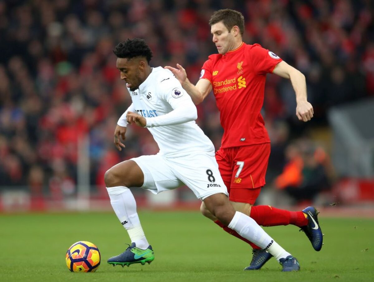 FOTO și VIDEO Repriză nebună pe Anfield » Liverpool bătută acasă, deși a revenit de la 0-2