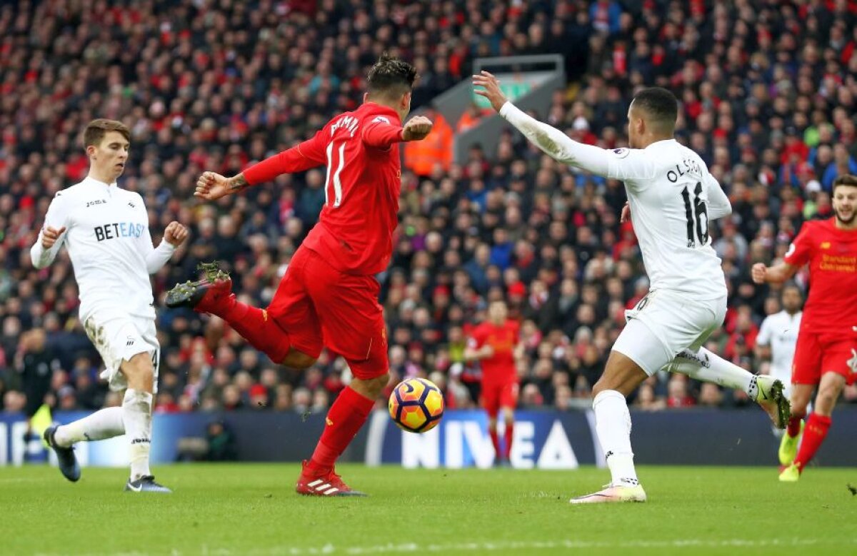 FOTO și VIDEO Repriză nebună pe Anfield » Liverpool bătută acasă, deși a revenit de la 0-2