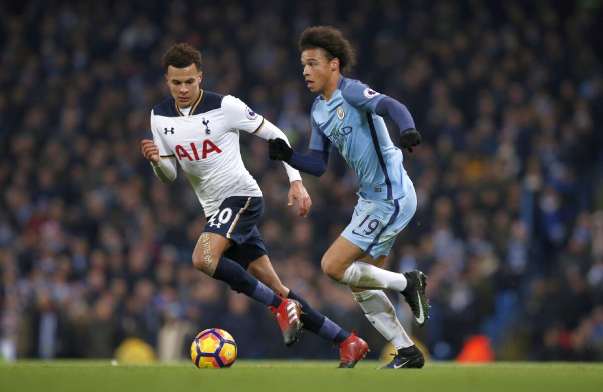 FOTO și VIDEO Final incredibil de meci pe Etihad: City ratează victoria cu Tottenham, după ce a condus cu 2-0!