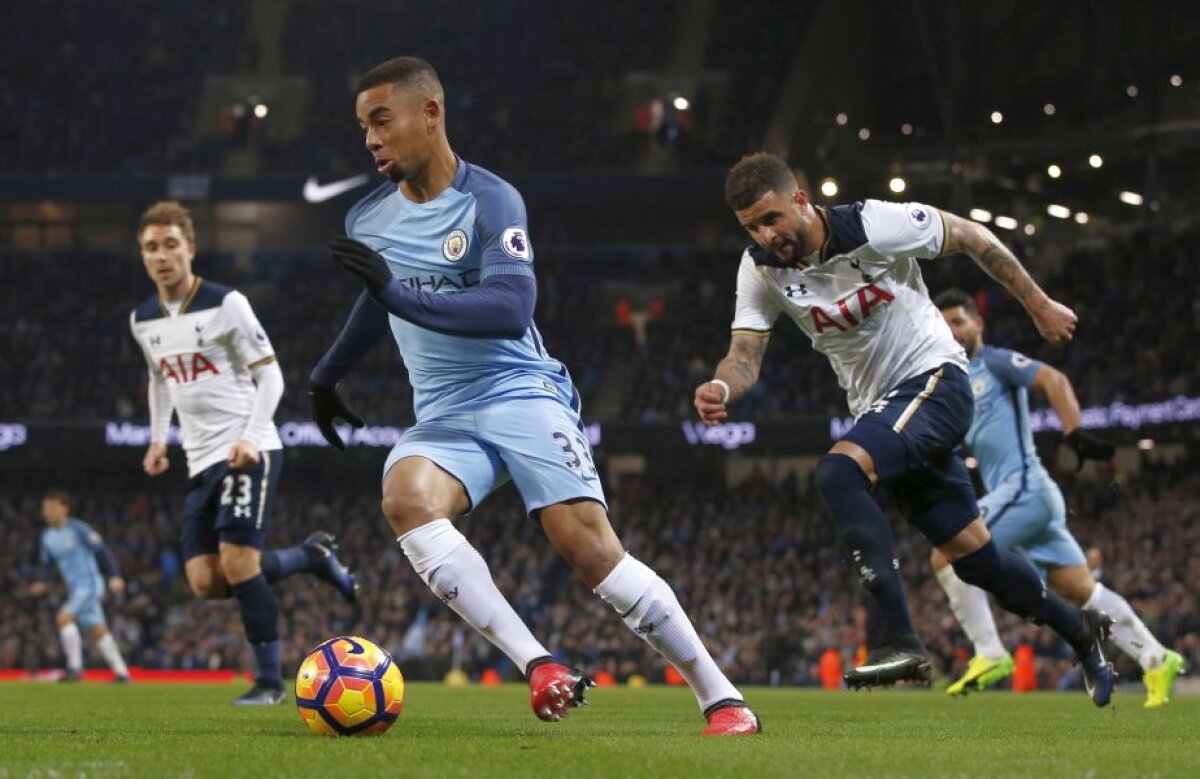 FOTO și VIDEO Final incredibil de meci pe Etihad: City ratează victoria cu Tottenham, după ce a condus cu 2-0!