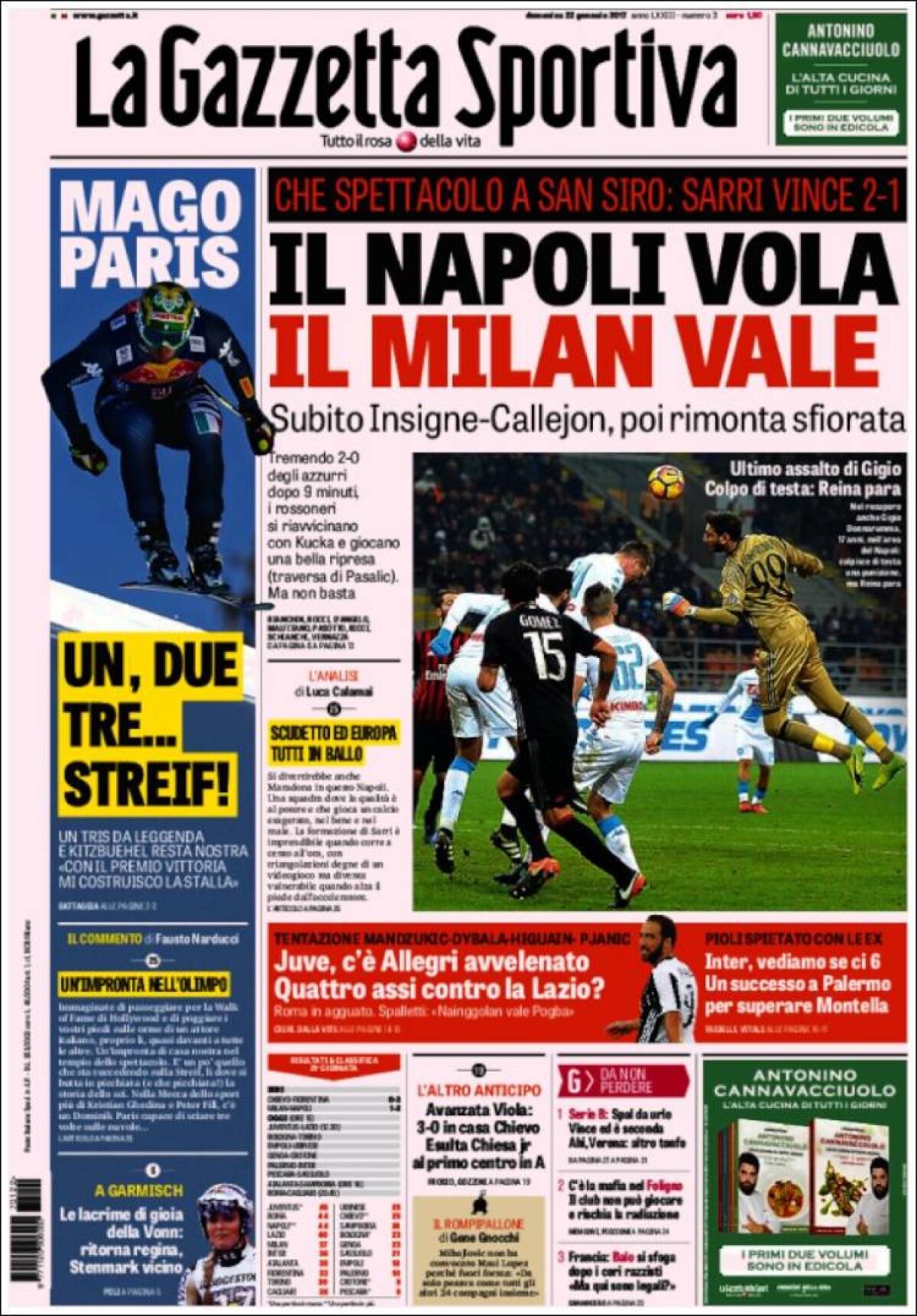 Ce scriu azi ziarele de sport din lume (22 ianuarie 2017)