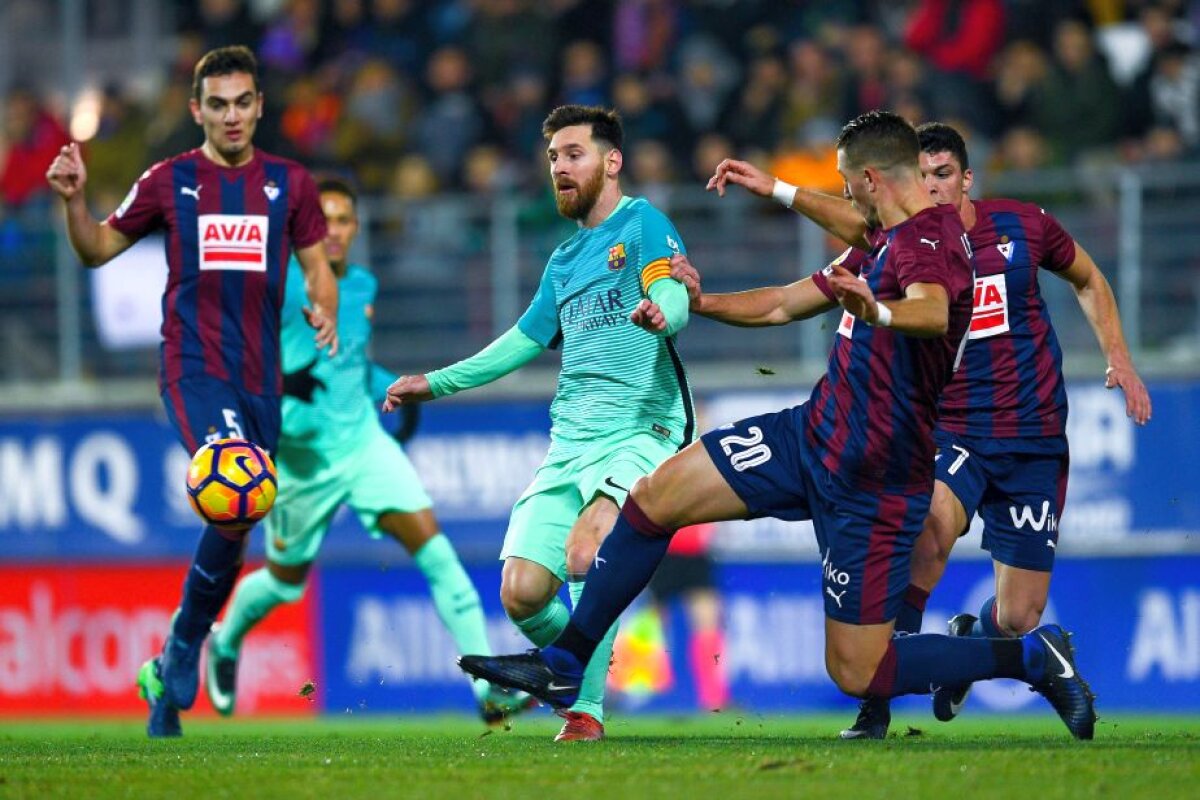 FOTO și VIDEO Messi, Neymar și cei doi Suarez » Barcelona învinge Eibar și se menține în cursa pentru titlu  