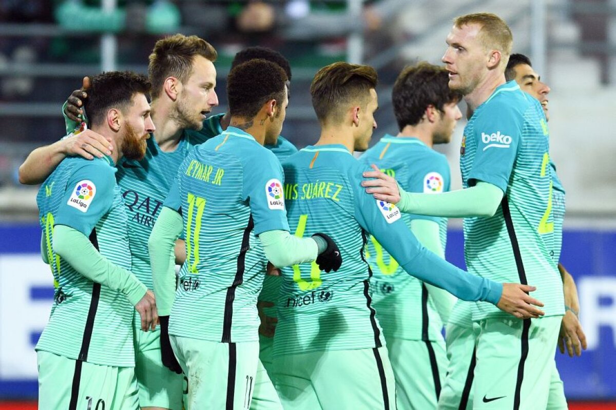 FOTO și VIDEO Messi, Neymar și cei doi Suarez » Barcelona învinge Eibar și se menține în cursa pentru titlu  