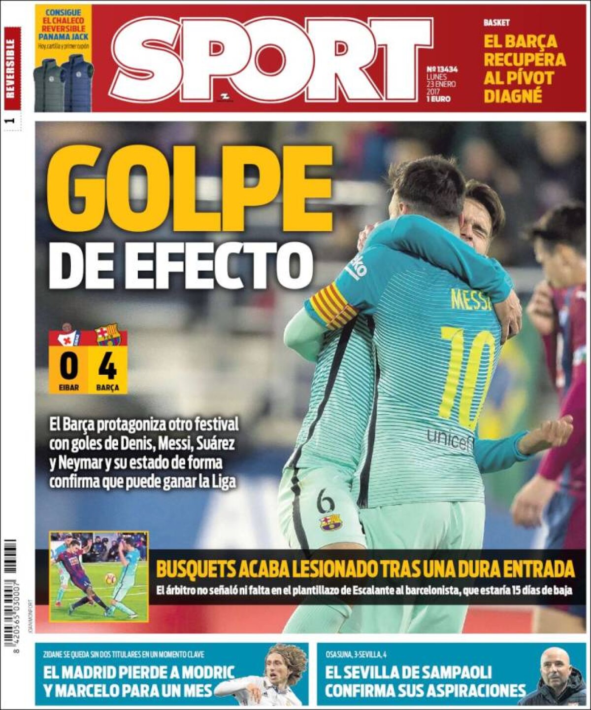 Ce scriu azi ziarele de sport din lume (23 ianuarie 2017)