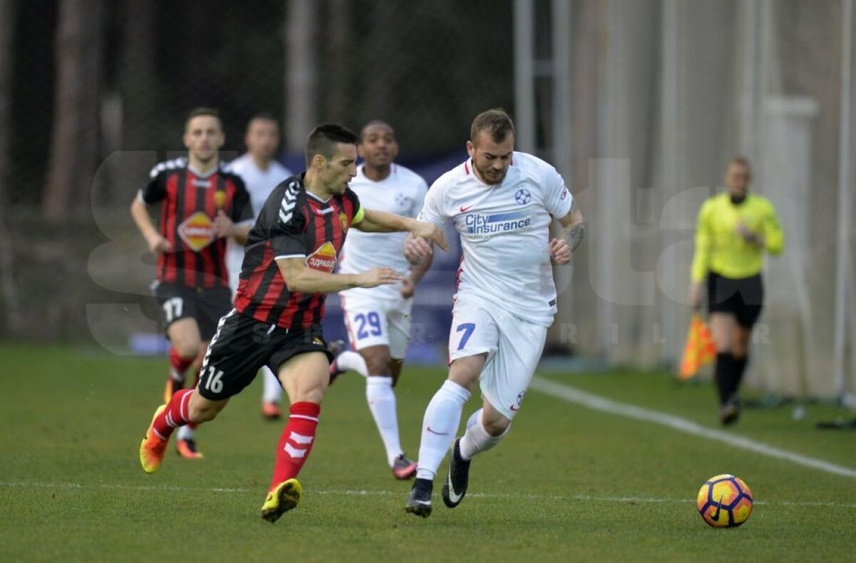 VIDEO + FOTO Succes chinuit pentru Steaua în fața campioanei Macedoniei, cu Gnohere și Alibec titulari