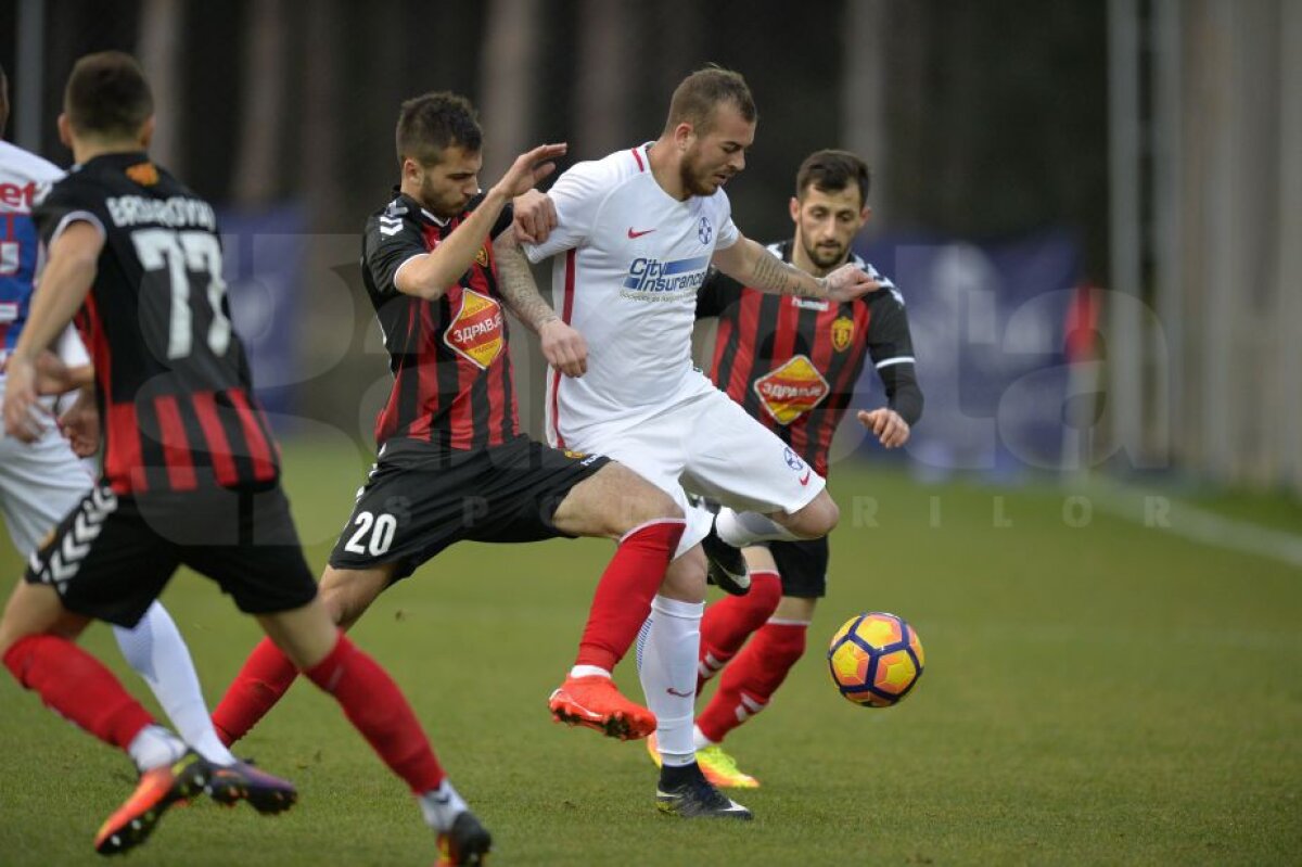 VIDEO + FOTO Succes chinuit pentru Steaua în fața campioanei Macedoniei, cu Gnohere și Alibec titulari