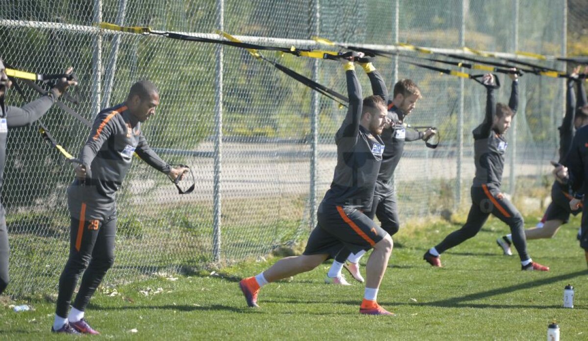 GALERIE FOTO + VIDEO Storși de energie! Reghe nu-și menajează în nici un fel jucătorii! Imagini de la antrenamentul de azi