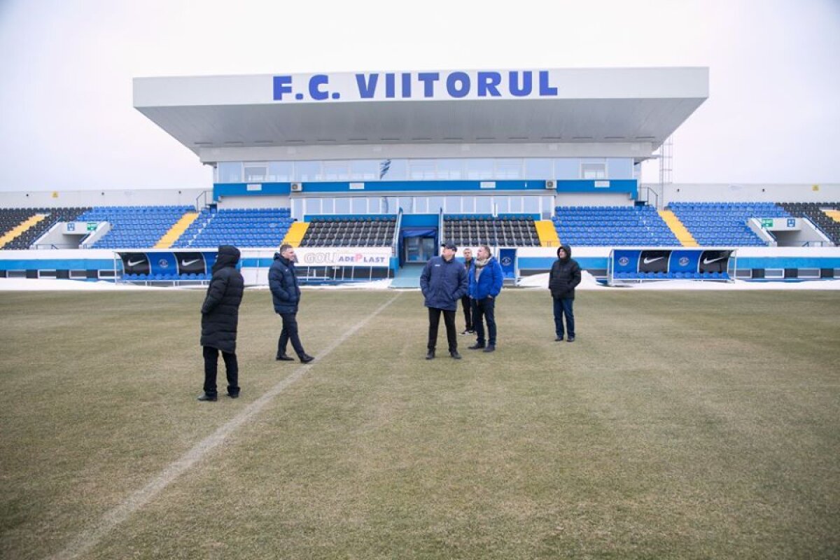 GALERIE FOTO Deținătorii drepturilor TV din Liga 1 au început inspecția stadioanelor din Liga 1! Ce concluzii au tras la Viitorul 