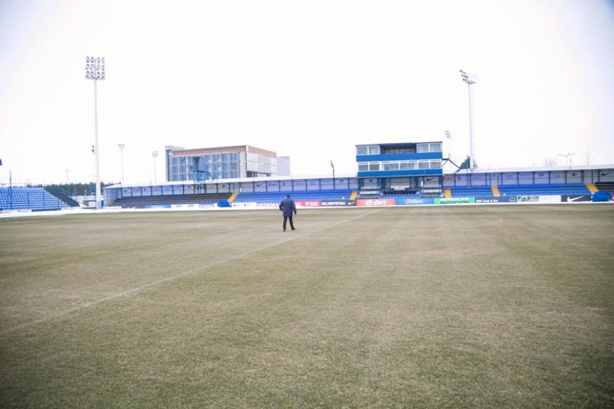 GALERIE FOTO Deținătorii drepturilor TV din Liga 1 au început inspecția stadioanelor din Liga 1! Ce concluzii au tras la Viitorul 