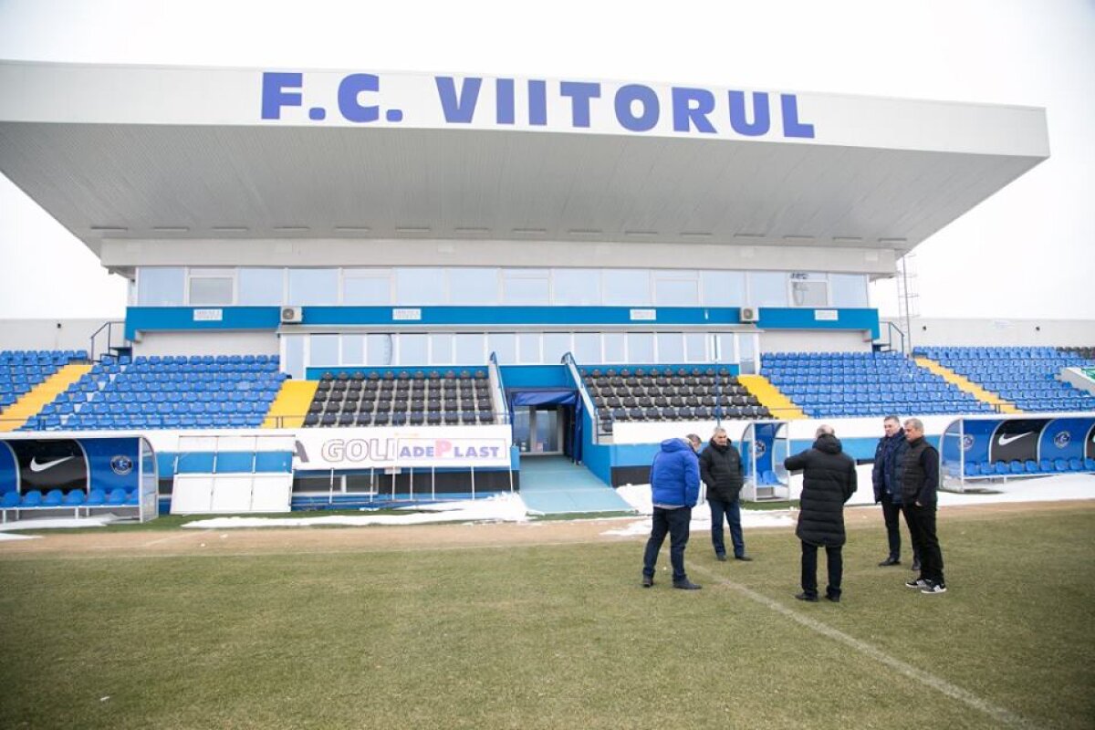 GALERIE FOTO Deținătorii drepturilor TV din Liga 1 au început inspecția stadioanelor din Liga 1! Ce concluzii au tras la Viitorul 