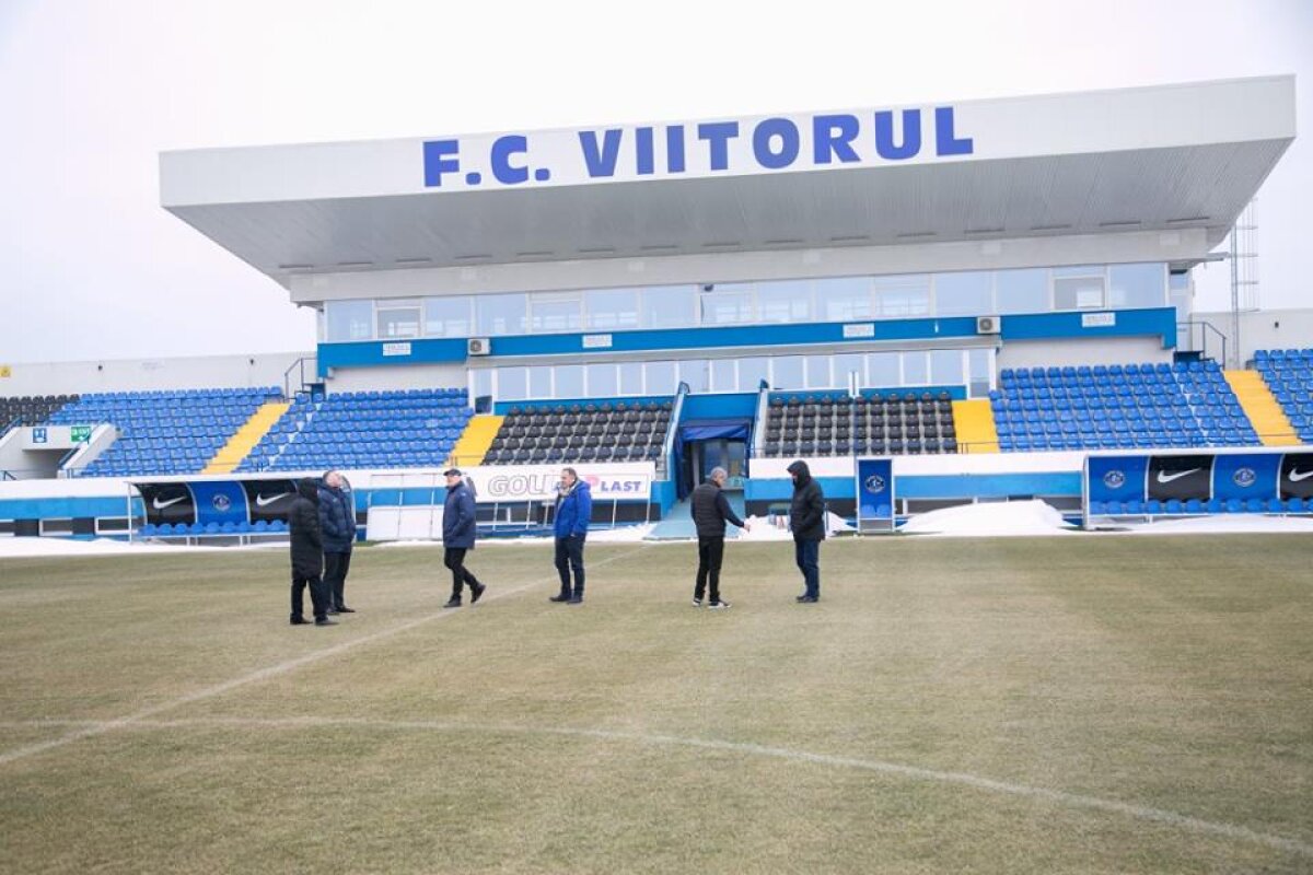 GALERIE FOTO Deținătorii drepturilor TV din Liga 1 au început inspecția stadioanelor din Liga 1! Ce concluzii au tras la Viitorul 