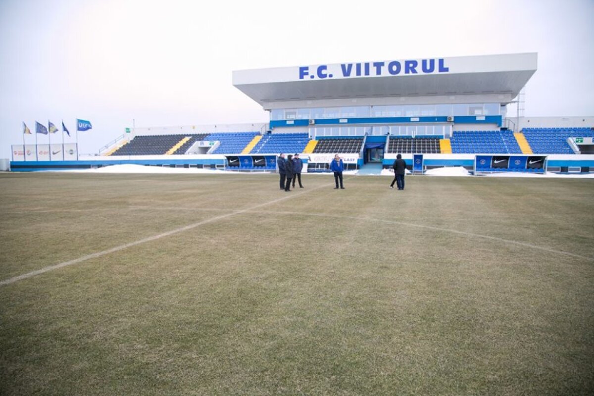 GALERIE FOTO Deținătorii drepturilor TV din Liga 1 au început inspecția stadioanelor din Liga 1! Ce concluzii au tras la Viitorul 